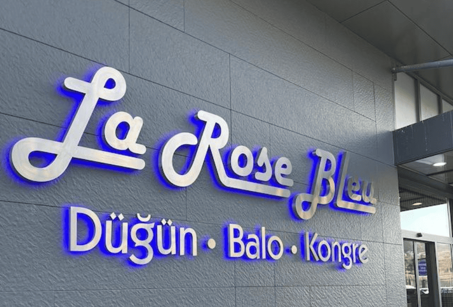 3d letter sign board