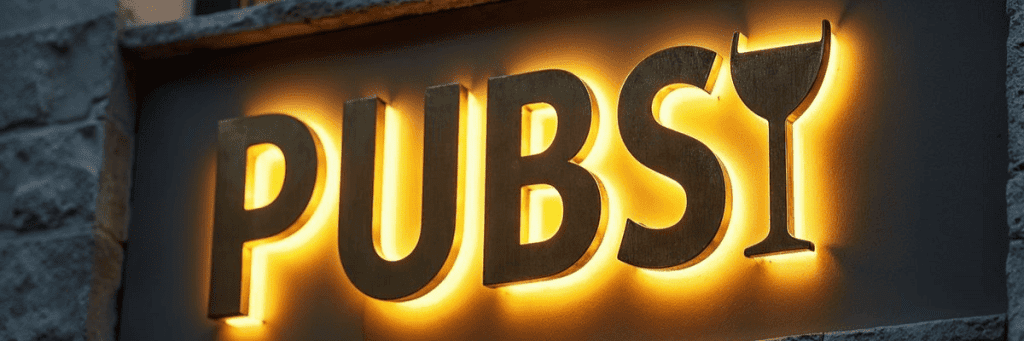 3d letter sign board