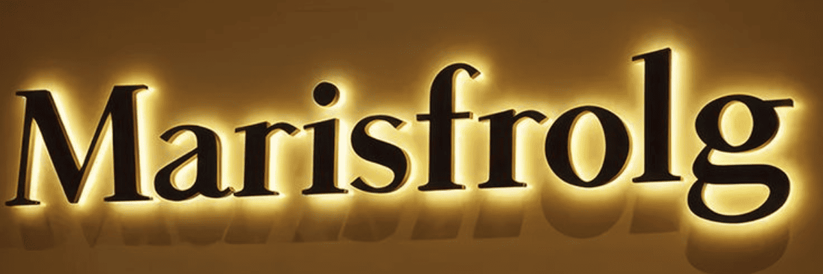 Back Light 3D Signage