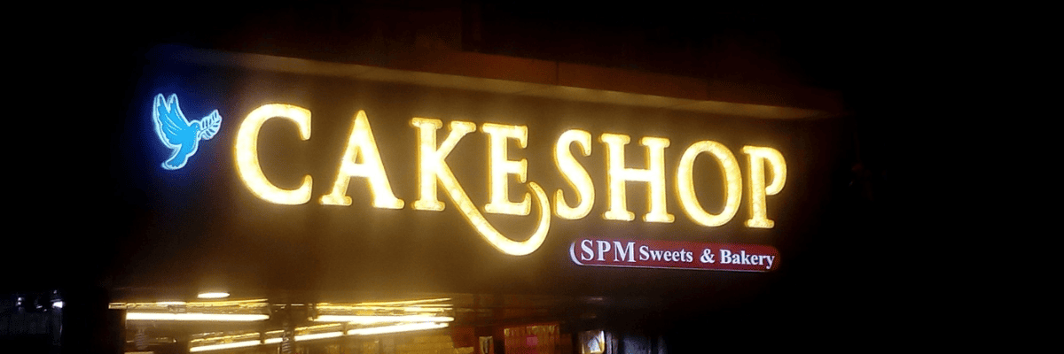 restaurant signboards